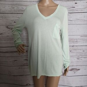 Gap Light Green Long Sleeve Short Medium